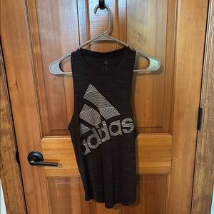 Adidas Charcoal Sleeveless Top
